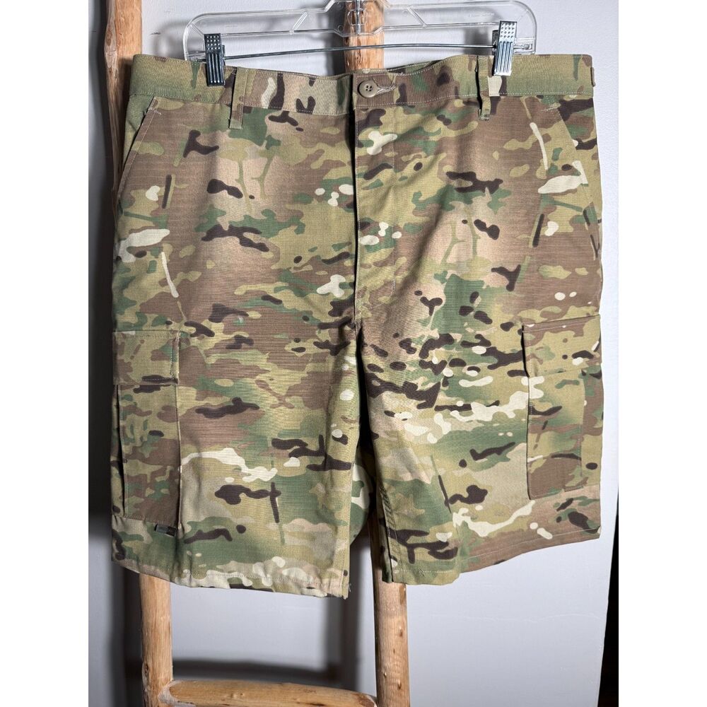 Propper BDU Mens Large Utility Tactical Military Shorts Camo Ripstop Cargo